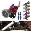 Aluminum Adjustable Fuel Pressure Regulator Vehicle Refitting Fuel Supercharger with Gauge Kit Universal