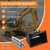 Plain Mud Bucket Grading Attachment for 2 Tons Mini Excavators Flat Tooth Backhoe Bucket,Attachment for Machinery Excavators