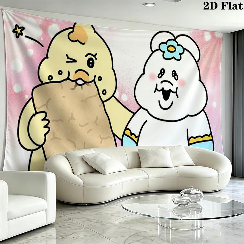Cute Cartoon Style Pattern Home Decor Tapestry, Wall Hanging, Decorative RV Wall Cloth.ZGT0914243