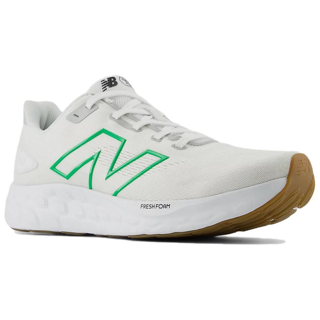New Balance Мужские кроссовки Fresh Foam 680v8 White Kelly Green Brighton-Grey M680CW8