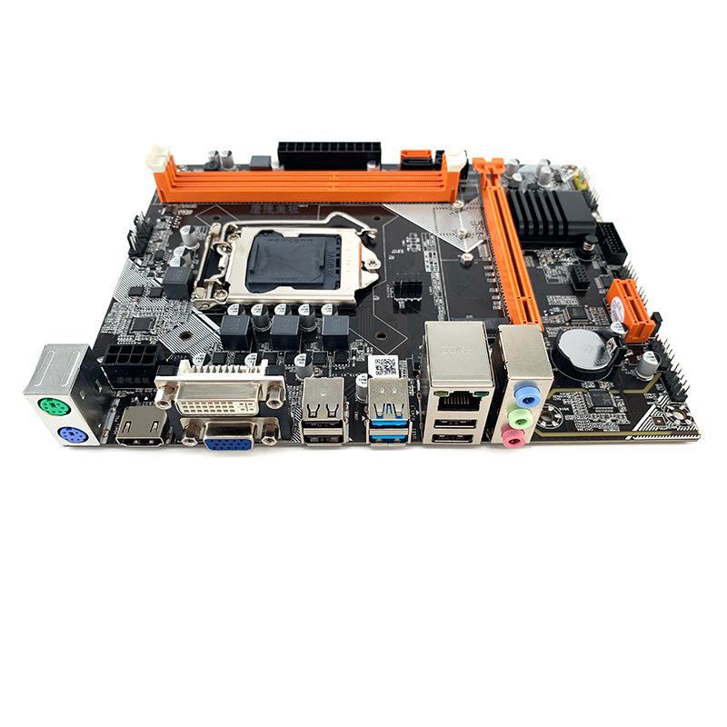 Игровая материнская плата Eagle Jet B75-1155: Интерфейсы DDR3, M.2, Gigabit, DVI/VGA/HDMI, PS2