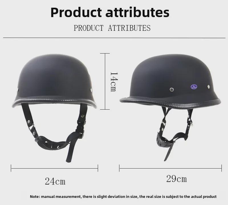 ZR-307 шлем для мотоцикла в немецком стиле времен Второй мировой войны для езды на открытом воздухе