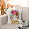Наволочка  ×  Набивные подушки Цветочные друзья Животные Декоративные подушки для дивана Наволочки Элегантные чехлы для комнаты Сон