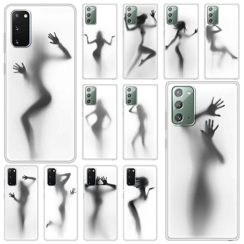 Матовый чехол для Samsung S20 FE S10 Plus S21 S8 S9 S10e Note 10 Lite 20 9 Ultra, мягкий чехол для телефона, чехол, сексуальный забавный женский чехол