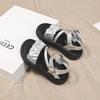 Girls Sandals Summer 2025 Girls Foreign Roman Shoes Summer Beach Sandals Soft-soled Princess Sandals