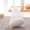 10 Pieces PE White Drawstring Rope Soap Lather Mesh Bag Shower Washing Face Hand Soap Dense Bubble Tool Body Feet Back Scrubber