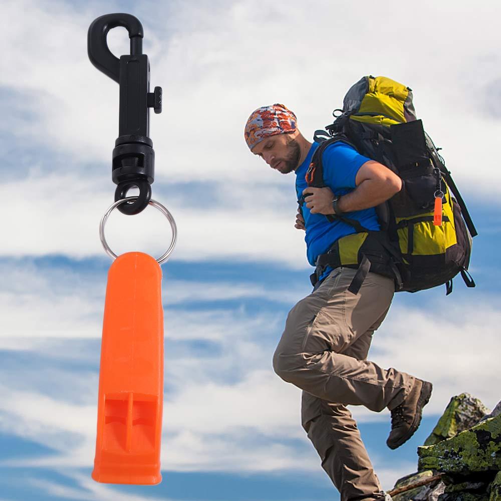PP Plastic Survival Rescue Whistle Loud Outdoor Emergency Whistle  Outdoor Survival
