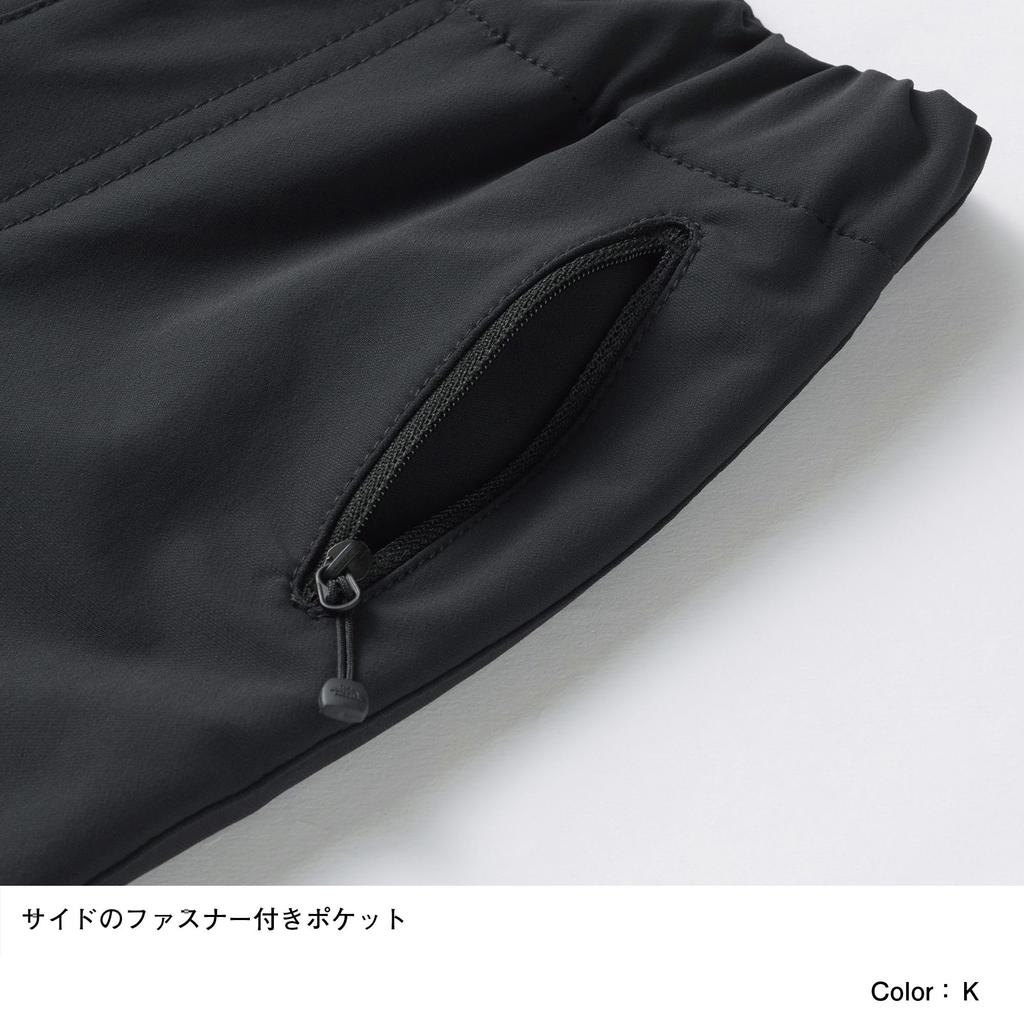 The North Face Barb Size 140 Kids' Pants, Unisex, Water-Repellent, Stretch, Anti-Static, Black,