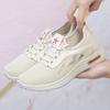 Новые весенние и летние женские кроссовки на мягкой подошве, дышащие модные белые кроссовки, легкие нескользящие кроссовки