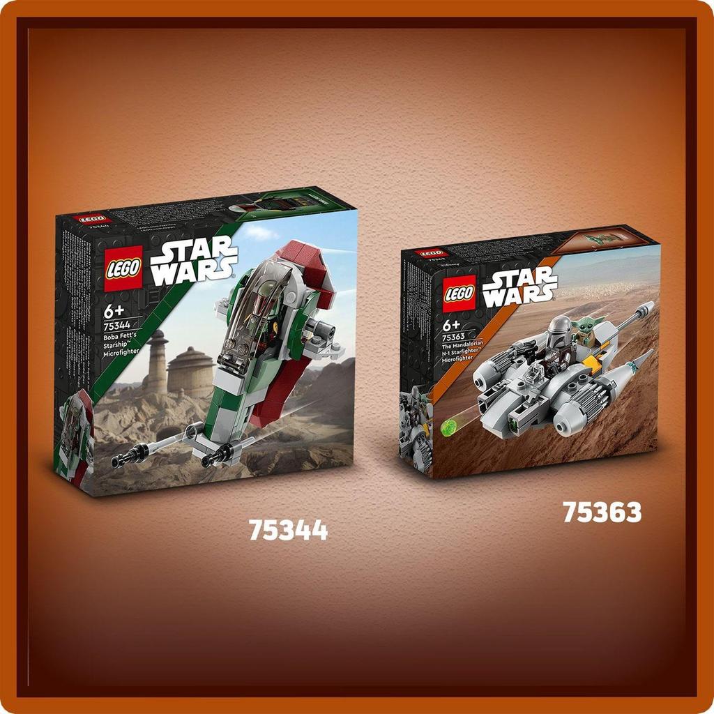 LEGO Звездные войны Мандалорский истребитель Микрофайтер Игрушка Подарок на день рождения Блок Образовательный Рождество Мальчики Девочки Дети 6 лет 7 лет 8