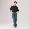 Levis Свободная американская повседневная футболка с коротким рукавом Унисекс топы 006PS-0002