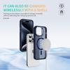 Чехол для iPhone 13 Pro Max из поликарбоната, термополиуретана и металла, совместимый с чехлом-подставкой MagSafe