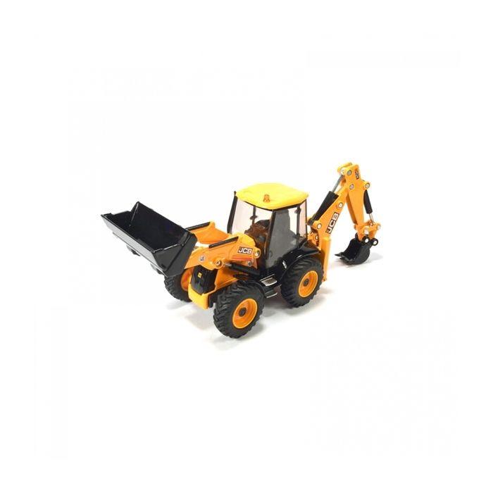 Tractopelle jcb 4cx siku - modélisme enfant - echelle 1:50