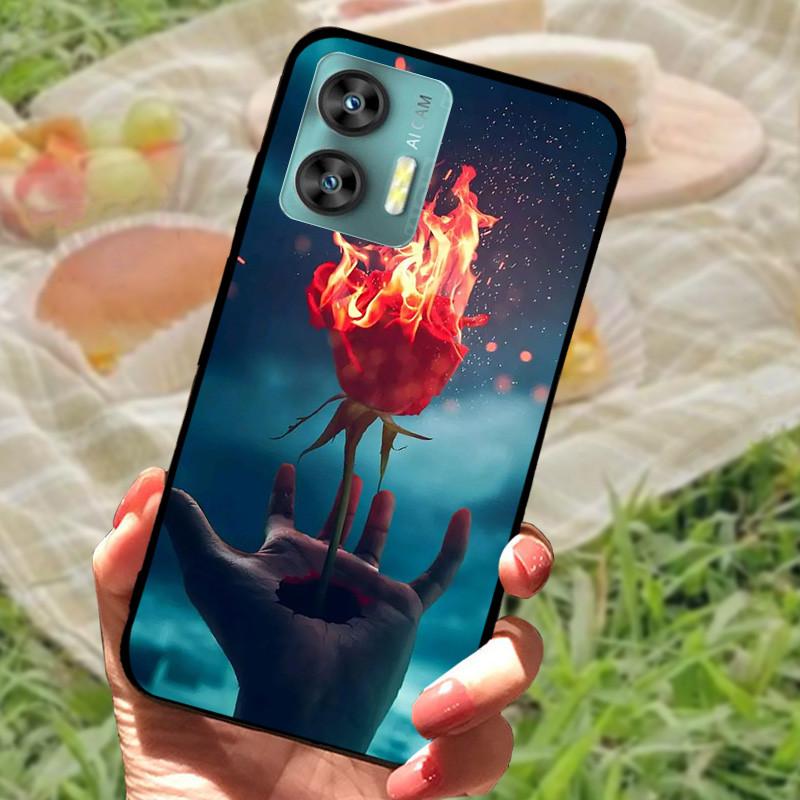 Чехол-бампер для Oukitel C35 и Oukitel C36, силиконовый, мягкий, с рисунком мрамора, черный, для Oukitel C36, OukitelC35, защитный