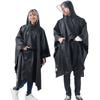 Raincoat with Kangaroo Rain Rain for Athletic Managers and Nylon Backpack Waist Pouch for Commuting To Work or Comes with Storage Bag [RUMITURE]