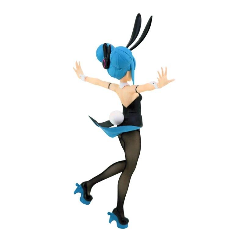Виртуальная певица аниме-фигурка VOCALOID Miku Bunny Girl экшн-фигурка игрушки для детей Подарочная модель куклы