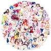 10/25/50pcs Beauty Anime Image Sexy Bunny Girl Graffiti Stickers Luggage Computer Motorcycle Stickers
