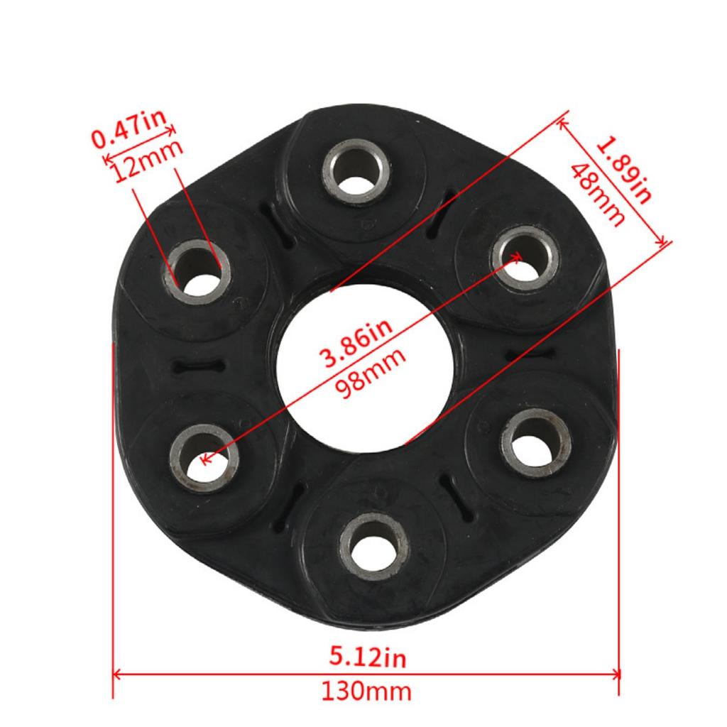 Driveshaft Coupler Flex Joint For Chrysler 300 05-10 & Dodge Challenger 10-11, Charger 06-11,Magnum 05-08,5127289AA, 5144110015