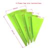 4Pcs/Set Silicone Pastry Bag Tips Kitchen DIY Cake Icing Piping Cream Cake Decorating Tools Reusable Pastry Bags Set