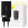 Сетевое зарядное устройство Baseus Super Si Pro Quick Charger Usb + Usb-C 30 Вт (Черный)