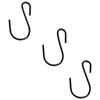120Pcs Mini Hanging Hooks Heavy Duty Ornament Storage Hooks Practical S Hook  Hanging Plants Clothes