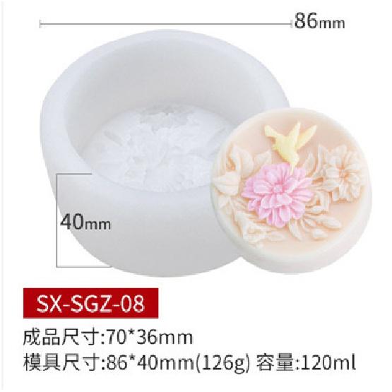 Пион, роза, силиконовая форма для мыла, форма для выпечки помадки, торта, сделай сам, ароматерапия, инструменты для украшения свечей, мыло ручной работы