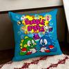 Anime BBubble BBobble Cushion Cover Reversible Soft Durable Pillow Cover Home  Car MultiScene Use for Daily Comfort