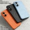 Роскошный чехол-книжка из козьей кожи с магнитным кольцом для POCO X8 Pro X8 Pro Max Redmi Turbo 5 5Max 4Pro K90/K80 Pro Max Задняя крышка