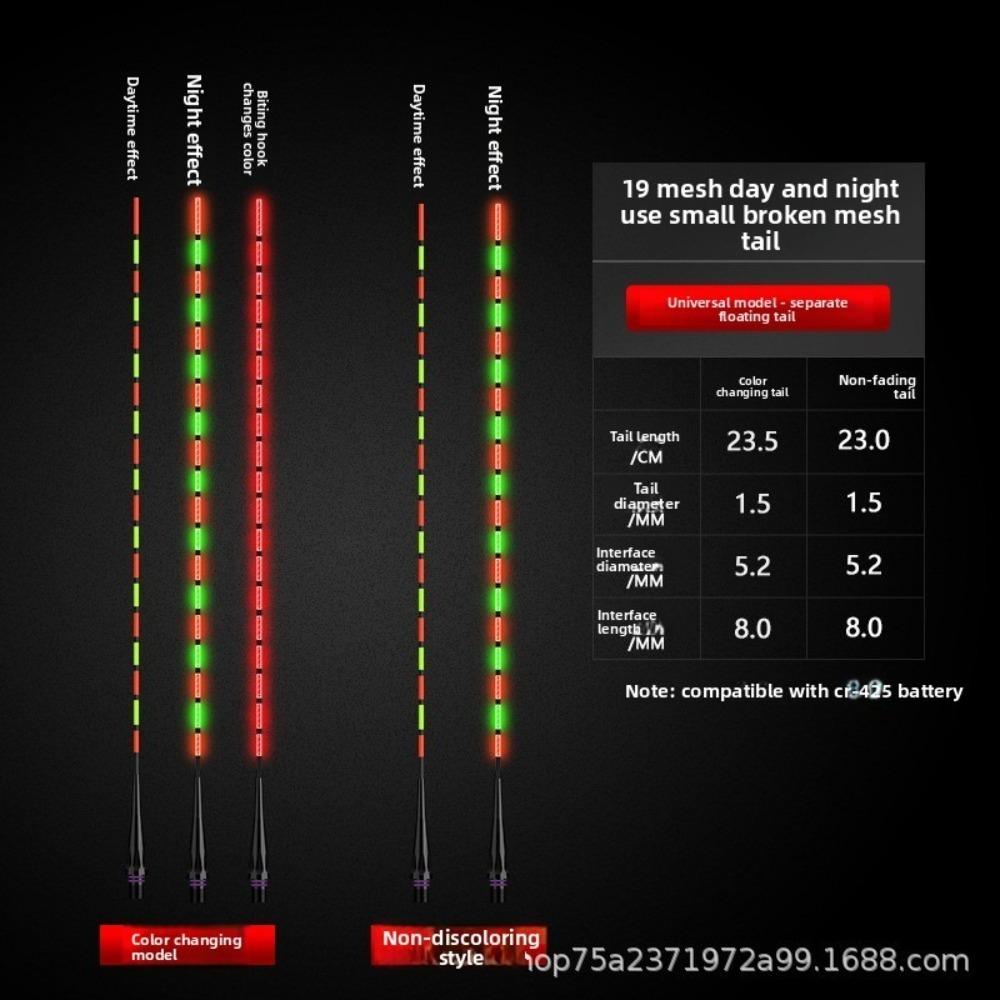 2pcs Top Luminous LED Smart Float Ultra Sensitive Electronic Floats  Professional Fishing