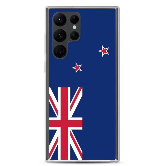 Coque Téléphone Drapeau Nouvelle-Zélande - Samsung Galaxy S22