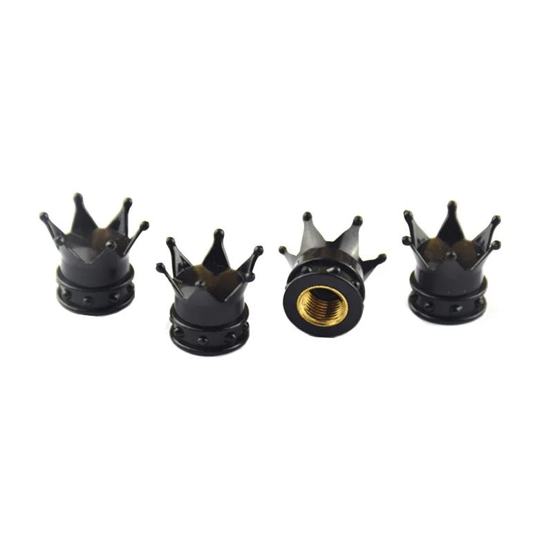 Crown Styling Колпачок вентиля автомобильной шины Шток воздушного клапана Пылезащитный велосипедный пылезащитный чехол для обода шины Колпачки для украшения шин