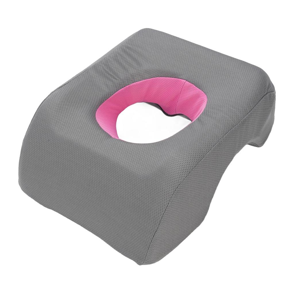 Face Down Pillow Soft Center Hole Portable Face Headrest Pillow Cushion for Beauty Salon Home Headrest Face Cushion