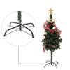 Heavy Duty Christmas Tree Iron Stand Folding Metal Artificial Christmas Tree Base Replacement Xmas Tree Poles