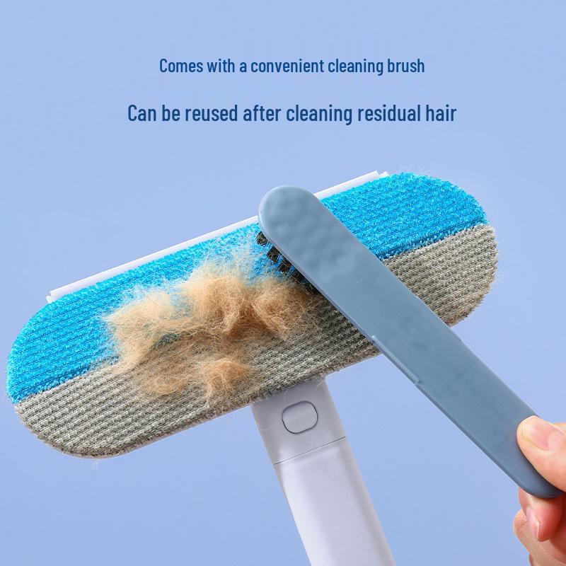 Pet Hair Remover: De-shedding Brush & Lint Roller for Cats & Dogs - Effective On Sofa, Bed, and Carpet