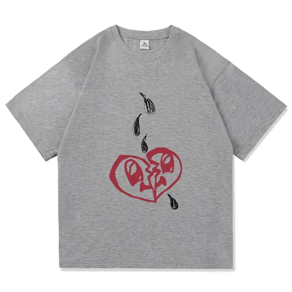 Damiano David Funny Little Fears T Shirt Next Summer 2025 Men Women Clothing Harajuku Clothes High Quality Tops Cotton Tshirts