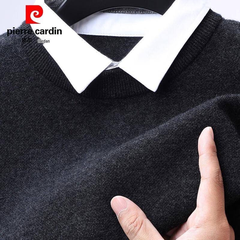 Мужской свитер Pierre Cardin из 100% чистой шерсти, имитирующий двойку