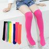 For 3-12Y Toddler Cotton Candy Color Warmers Socks Kids Stockings Long Leg High Knee Socks