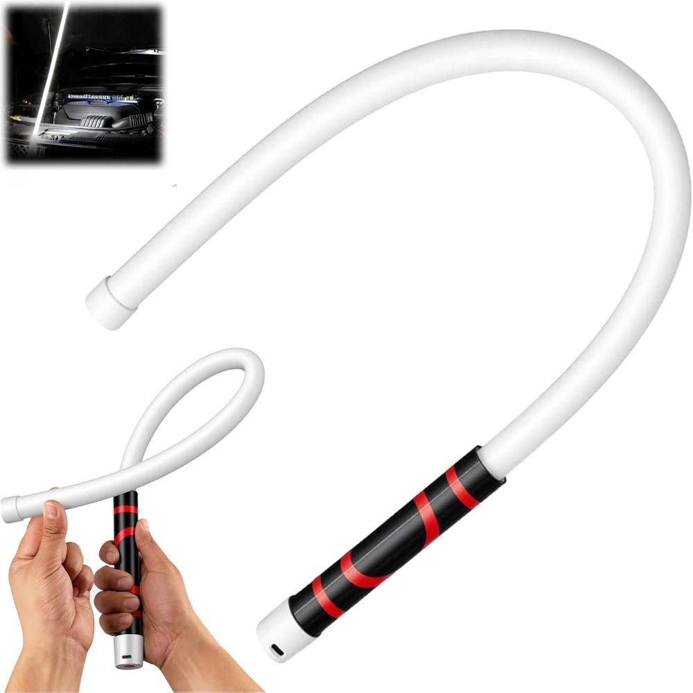 High-Lumen Silicone LED Flashlight Stick 3 Brightness Modes Portable Flexible Work Light Long Battery Life