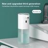 1 комплект, 400 мл автоматический дозатор мыла, перезаряжаемый настенный дизайн, бесконтактный дозатор мыла для ванной комнаты и кухни