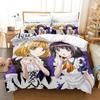 Новый Постельный комплект Maid Sama Misaki с принтом, Постельный комплект с наволочкой, Пододеяльник для кровати, Мягкое постельное белье размера Квин/Кинг для дома