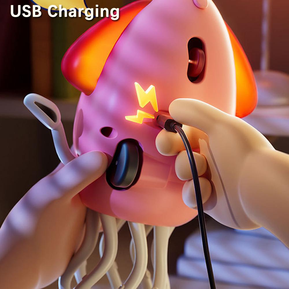 Креативная танцующая игрушка-осьминог, забавная ползающая, с автоматическим сенсором, избегающая препятствий, электронный питомец с музыкой и светом, детские рождественские подарки