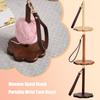 Wooden Spool Stand Portable Wrist Yarn Stand,Household DIY Portable Yarn Tools