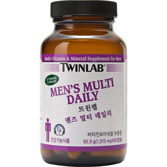 Twin Lab Men's Multi Daily Multivitamin,Korean Health Food