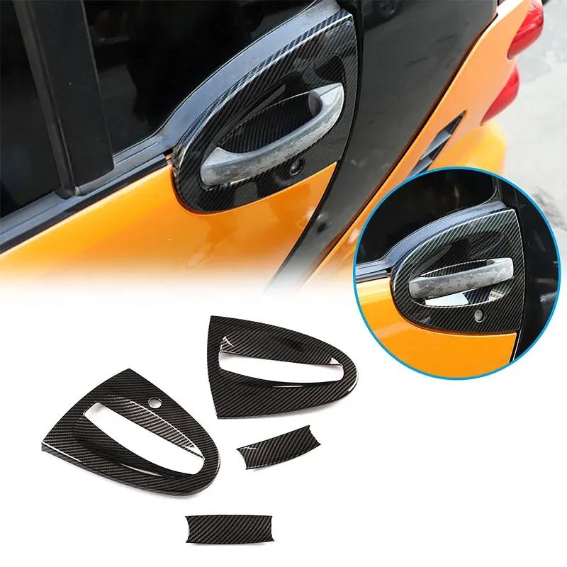 Для Mercedes-Benz Smart 451 Fortwo 2009-2015 ABS Декоративная Защитная Накладка на Чашу Двери Автомобиля Трим Автостайлинг