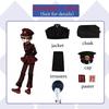 Anime Jibaku Shounen Hanako Kun Yugi Amane Cosplay Costumes Toilet Bound Hanako Kun Cloak Black Full Set Uniform