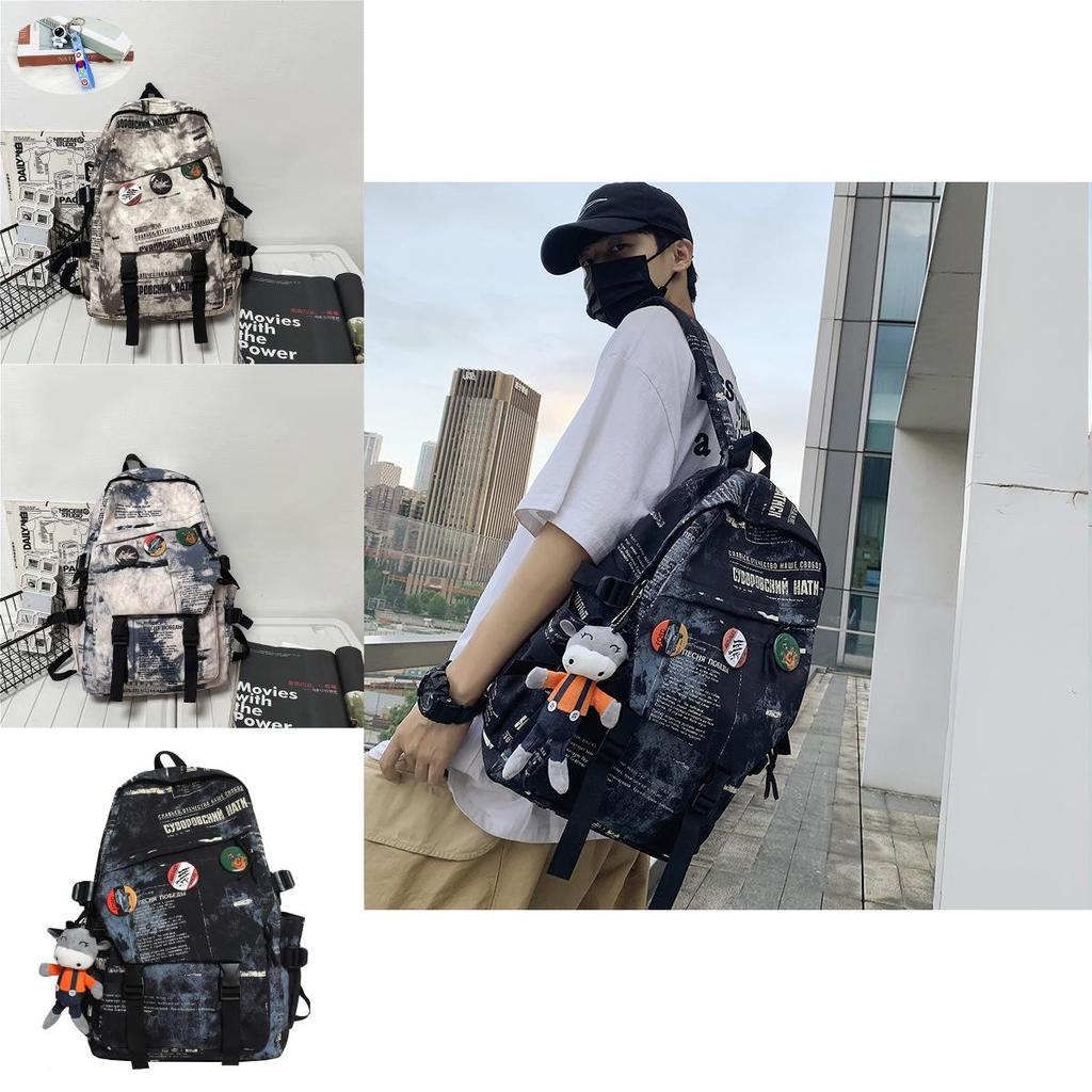 Модный Спортивный Рюкзак для Учеников Средней и Старшей Школы, Студентов Колледжей 2023 Новый Ранец Мужской Женский