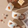 300ml Ceramic Coffee Cup Big Ears Doggy Cup High Appearance Level Breakfast Cup Milk Coffee Bring Gift Box Packing Mug