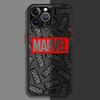 Задняя крышка-чехол для телефона для iPhone 17 Pro Max 16 Plus XS XR 11 14 17e 12 13 Mini Air 15 7 8 SE Логотип Героя Marvel