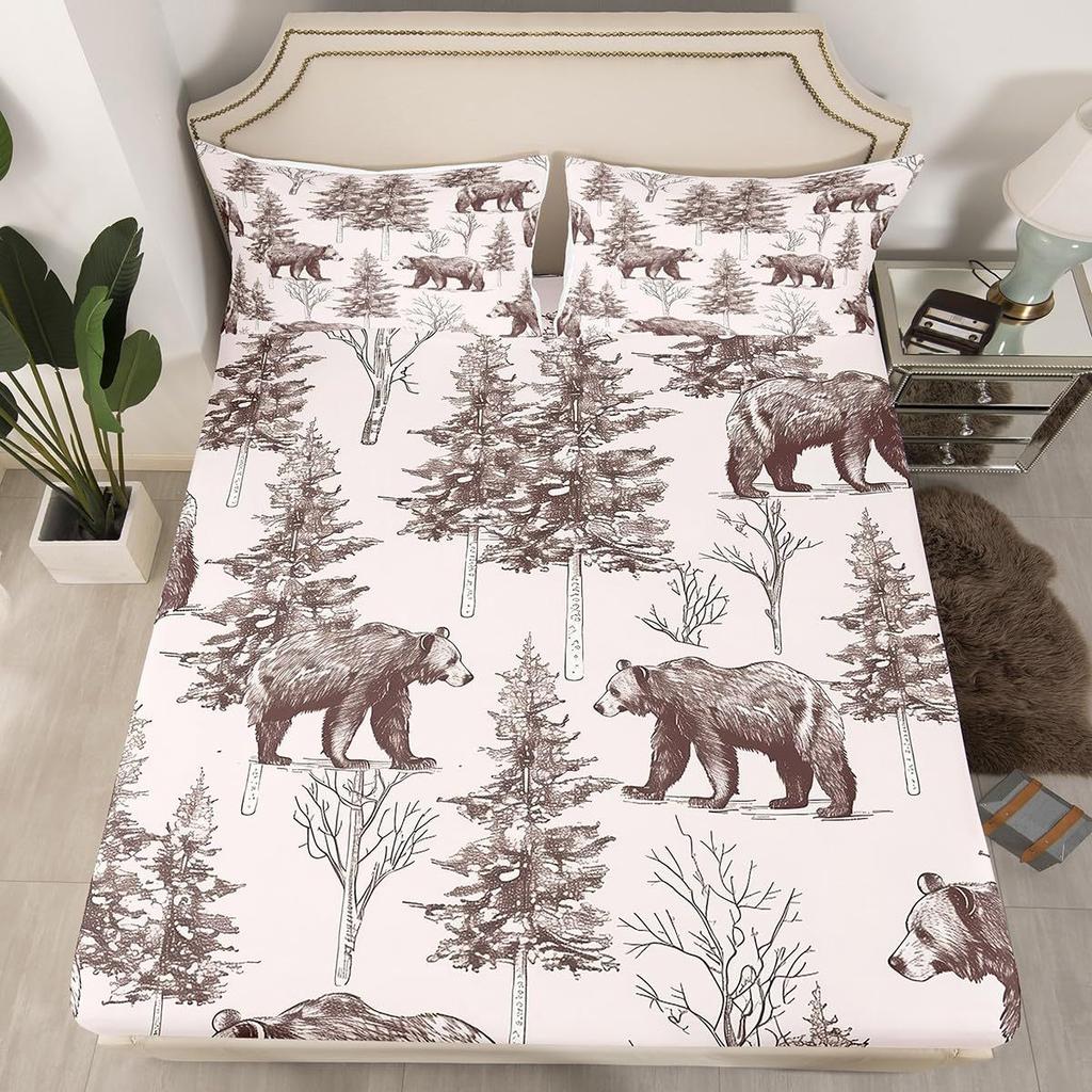 Матрас с мультяшным рисунком лягушки, трехкомпонентный комплект постельного белья с цифровой печатью, для взрослых и детей