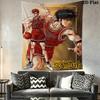 Slam Dunk Basketball Heroes Tapestry Tapestry Fashion Print Background Cloth Wall Covering Decoration Background Cloth